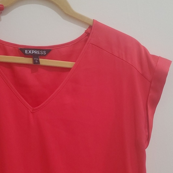 Office Chic grapefruit silk t shirt - Picture 3 of 4